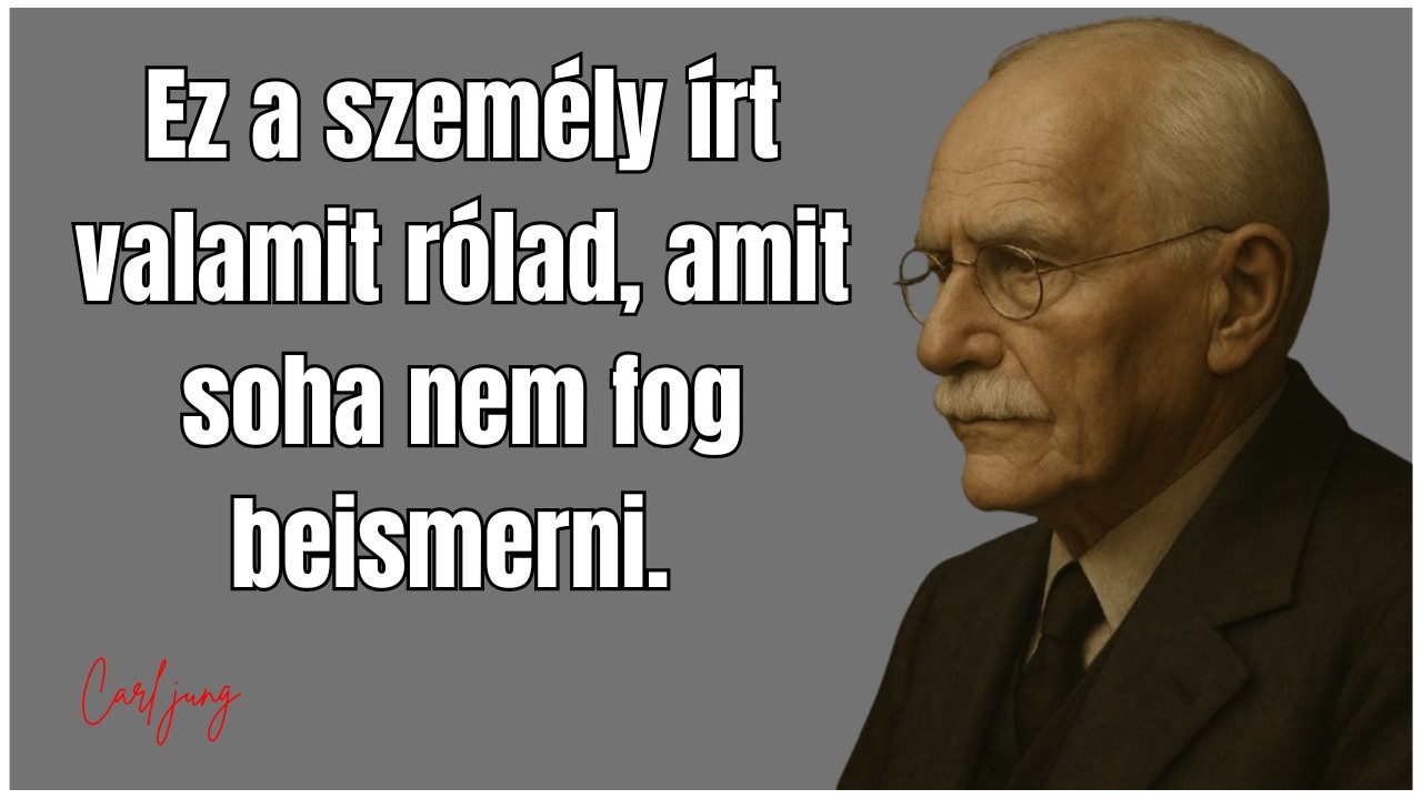 Carl Jung – Ez a személy írt valamit rólad, amit soha nem fog beismerni.