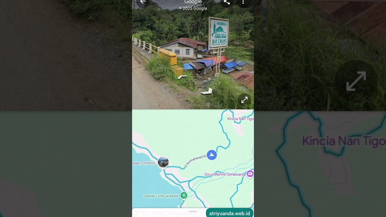 mandi di sungai batang ombilin di jalan lintas batusangkar Solok #wisatasumaterabarat