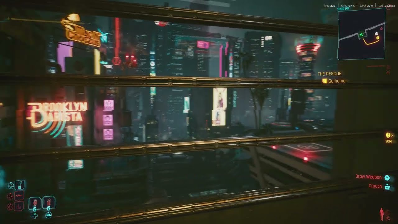NVIDIA RTX 5080 220+ Fake frames per second in CyberPunk 2077