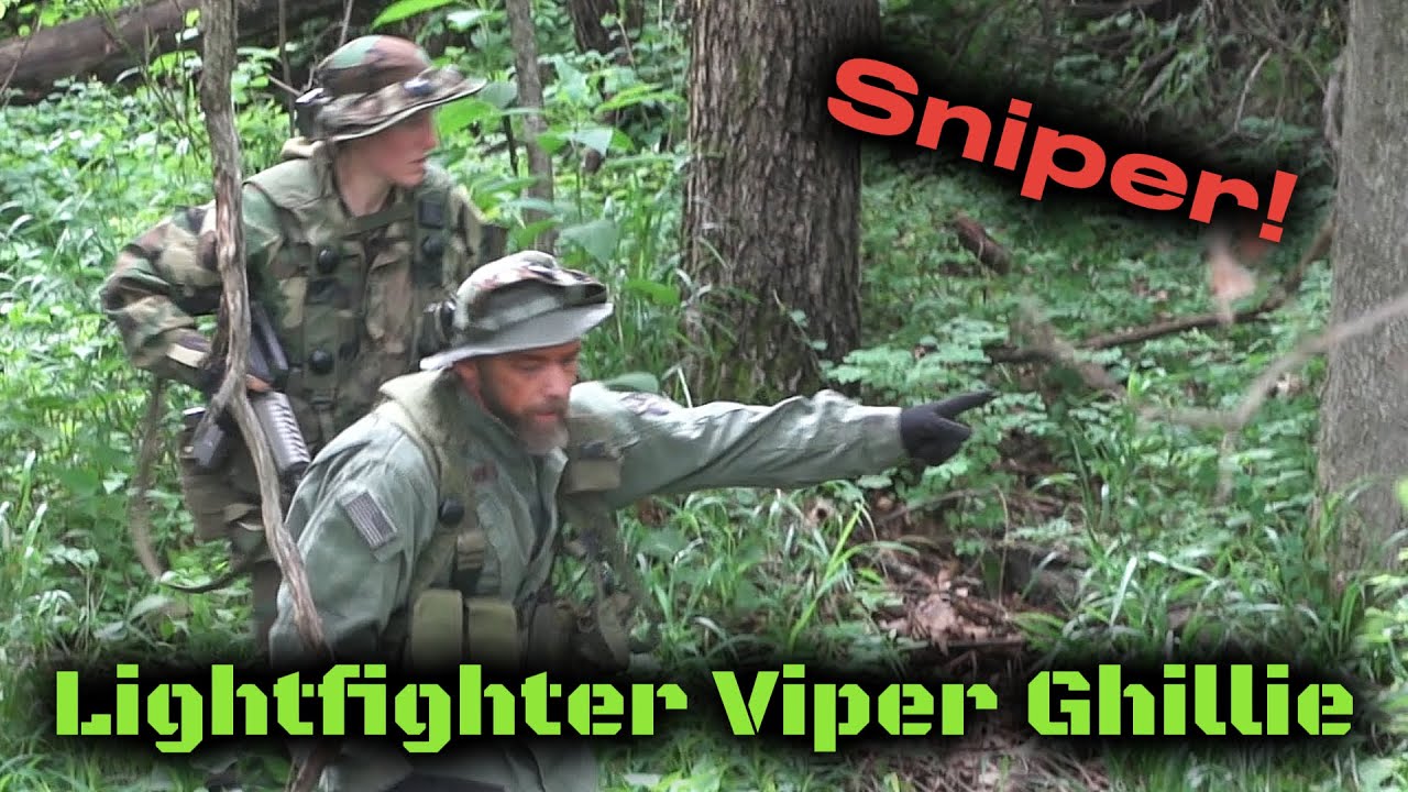 Budget Ghillie Viper Hood!