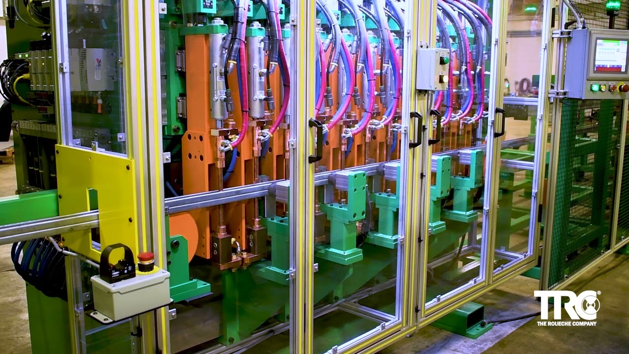 TRC - THE ROUECHE COMPANY -  12 gun strut spot welding System