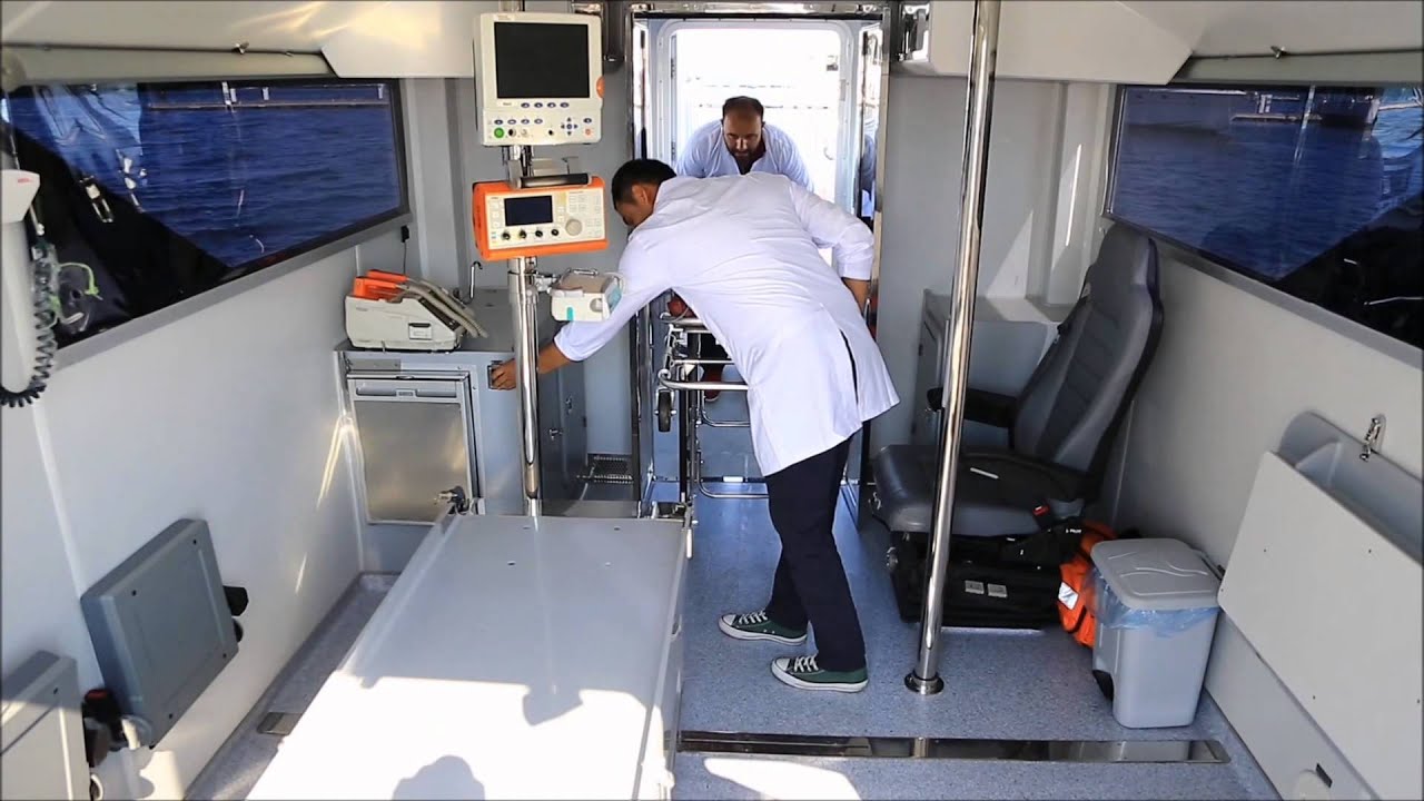 13 meters AMBULANCE BOAT
