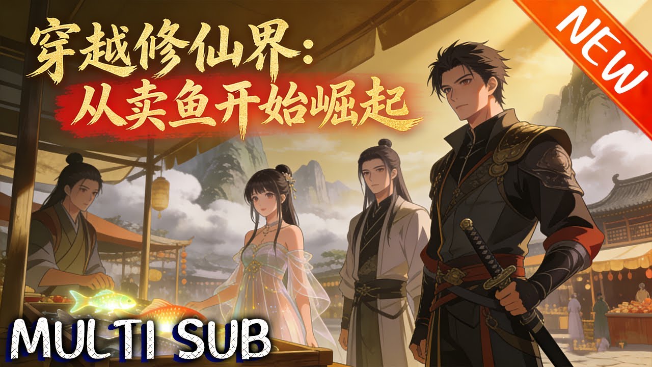 💥【新番上线】《穿越修仙界：从卖鱼开始崛起》叶宇穿越修仙界成落魄卖鱼郎，远遁创印章制符术，隐姓入皇宫，终飞升仙界登顶界长，凡人逆袭征途超燃！#斗破动漫 #战斗 #逆袭 #動漫