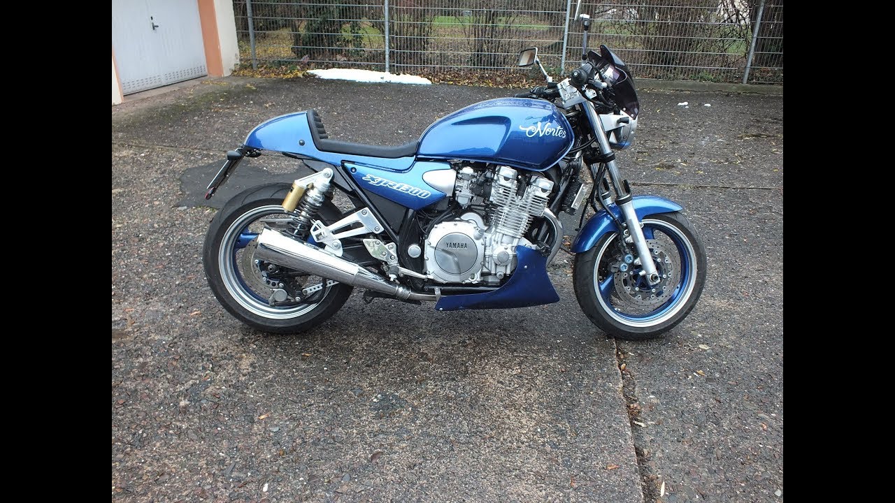 YAMAHA XJR  Custom built by NORTES -- CAFE RACER --   //   Der Umbau zum CUSTOM RACER   //