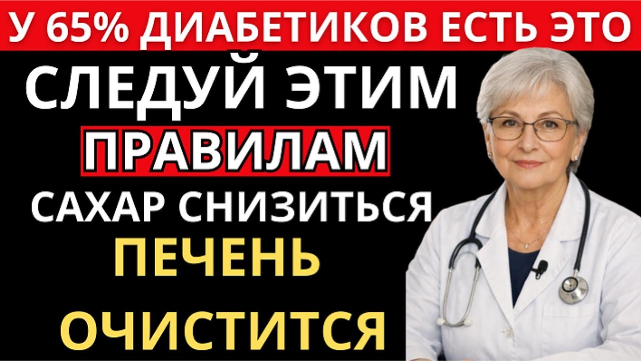 Диабет начинается НЕ в поджелудочной! Как печень управляет вашим сахаром