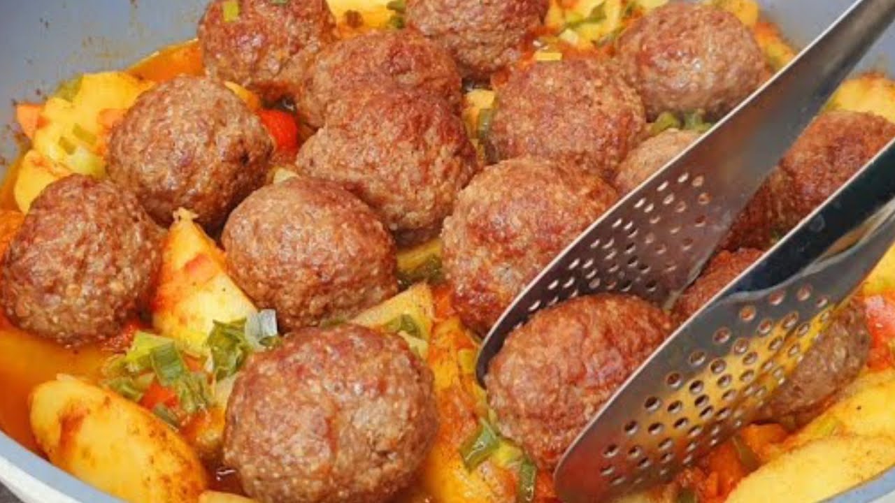 Невероятная вкуснятина из фарша! Покорил миллион сердец! Рецепт ВКУСНОГО Ужина в одной сковороде.! 