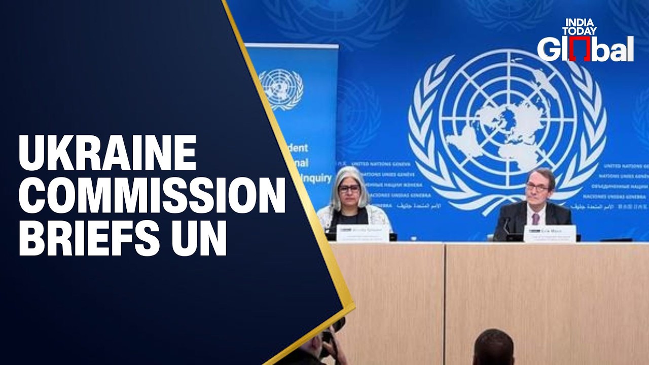 LIVE: UN Briefing – Ukraine Investigation by Independent International Commission