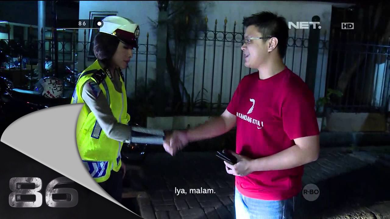 86 - Operasi Mobil yang Menggunakan Lampu HID - Bripda Lery Romina