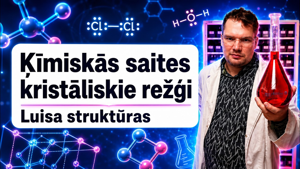 3. Saišu veidi, kristāliskie režģi un Luisa struktūras CE 2024