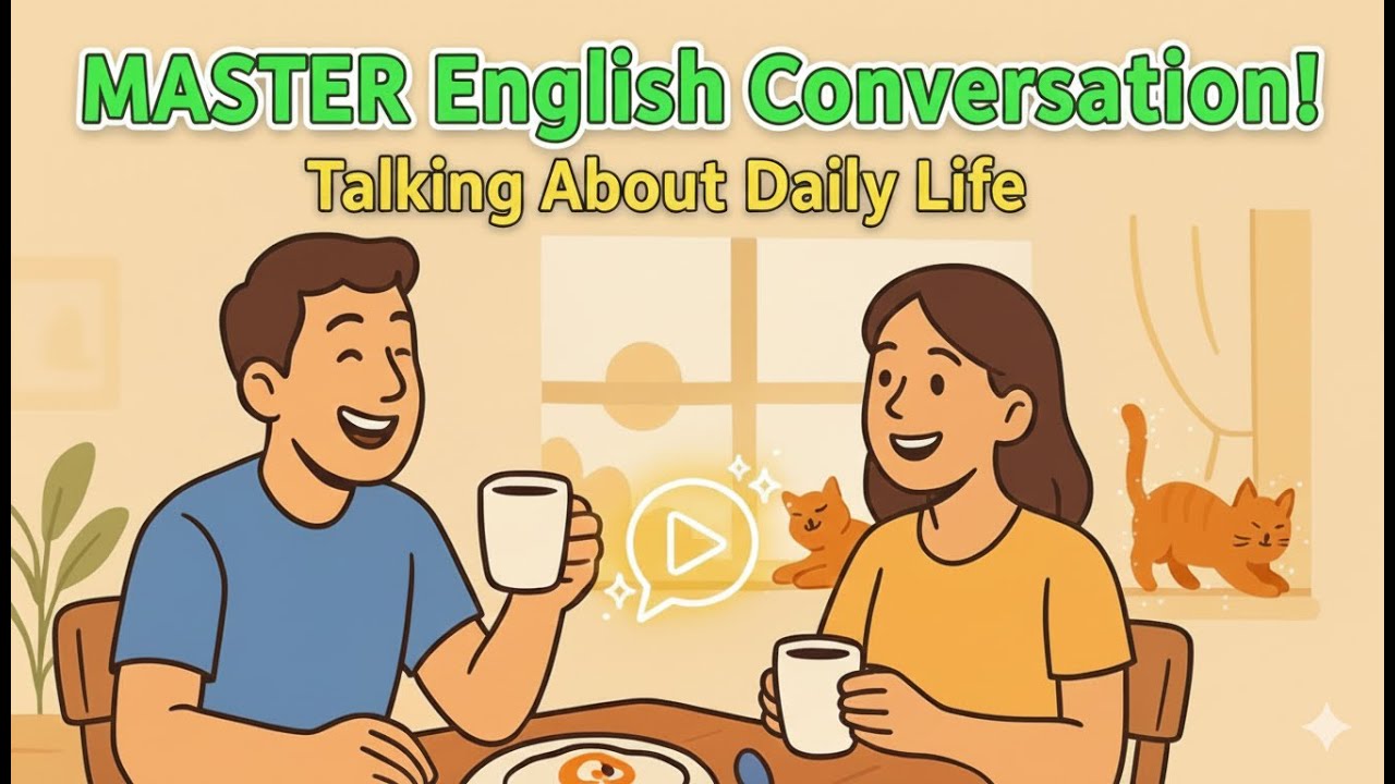 Talk About Your Daily Life in English | Easy Conversation | English Podcast
