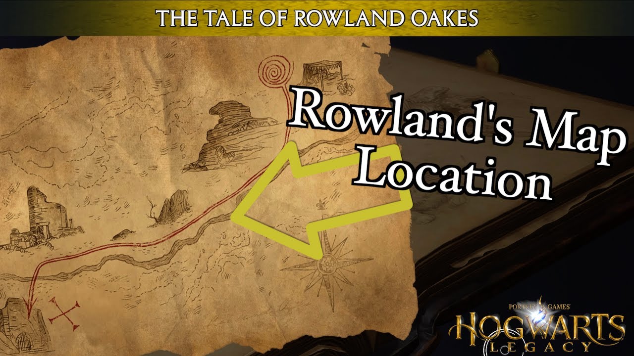 Как разгадать карту Роуленда в Hogwarts Legacy &mdash; Используйте карту Роуленда, чтобы проследить его...