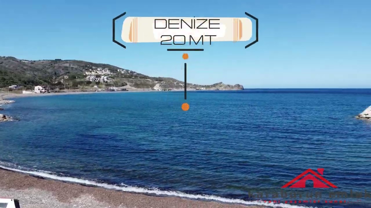 KARABURUN YENİLİMAN MEVKİ 7+1 PANSİYON VE RESTOURAN YAPİMİNA UYGUN DENİZE SIFIR MÜSTAKİL EV