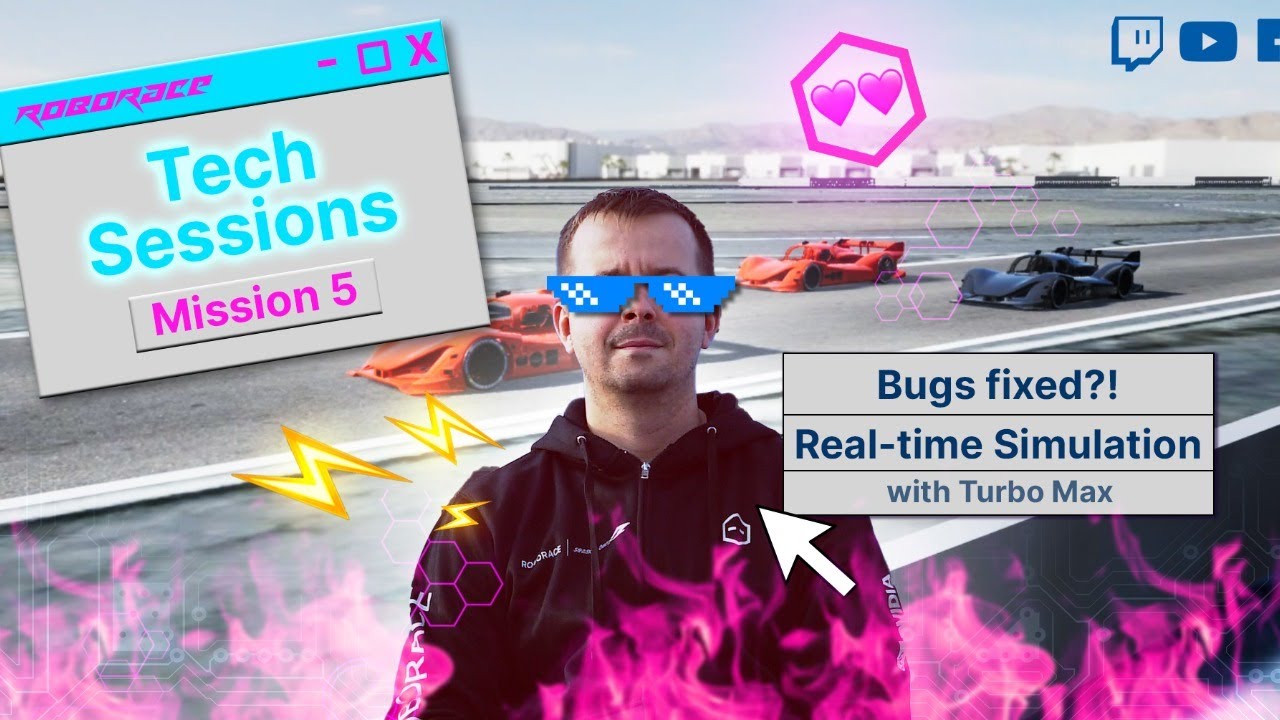 Bugs fixed?! Mission 5 real-time simulation | Tech Sessions | Roborace Season Beta