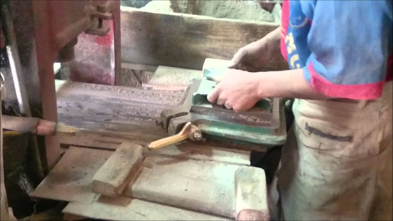 Production of Encaustic tiles / Moroccan tiles