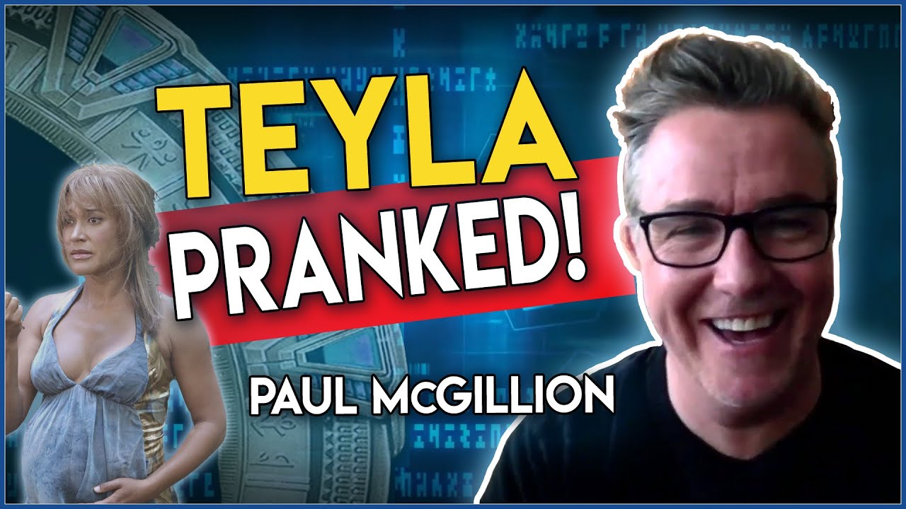 How Paul McGillion Pranked ATLANTIS Co-Star Rachel Luttrell (Dial the Gate)
