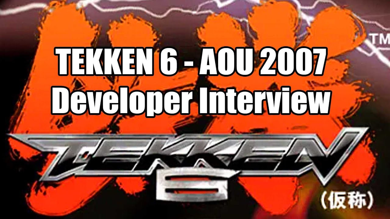 Tekken 6 -  Reveal Showcase at AOU 2007 Harada Talk (Early Beta)