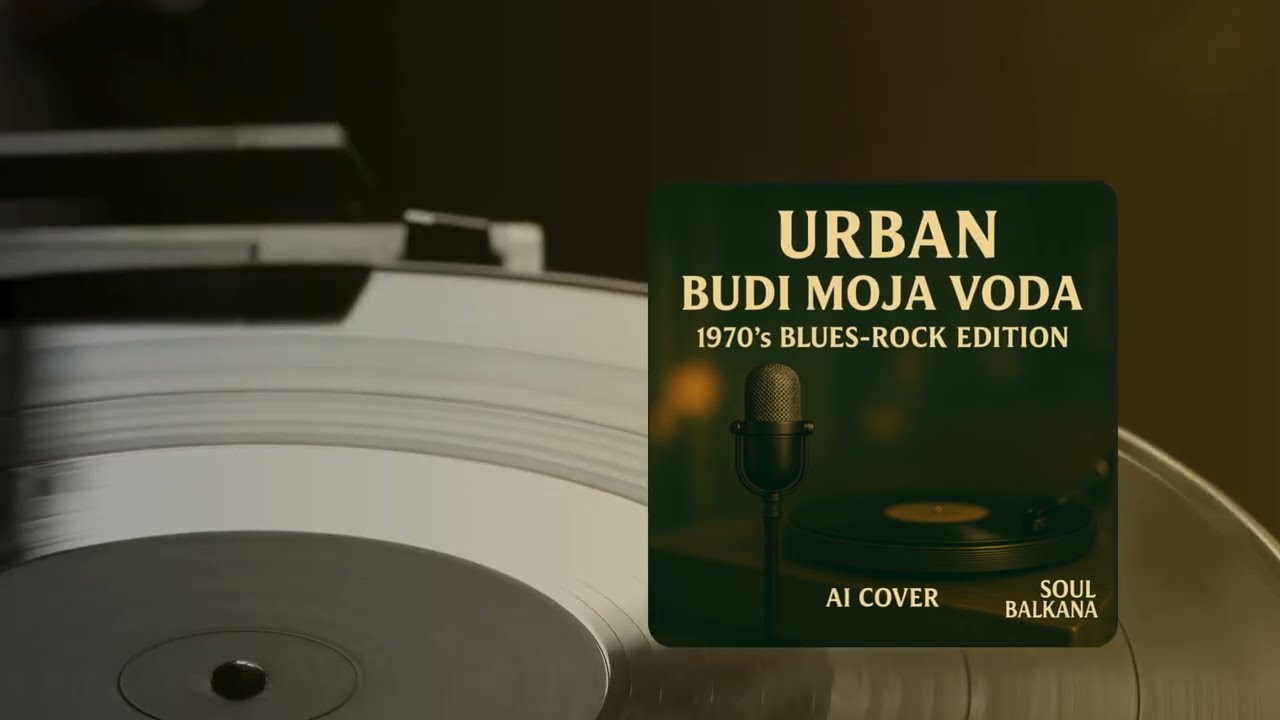 Urban - Budi moja voda - (AI cover) - 1970's Blues/Rock