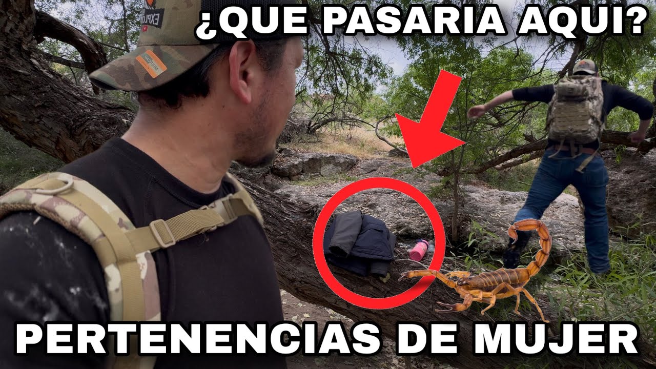 &iquest;Que Pasaria Aqui? Pertenencias De Mujer Rumbo A Un Lugar Con Mucha Historia 