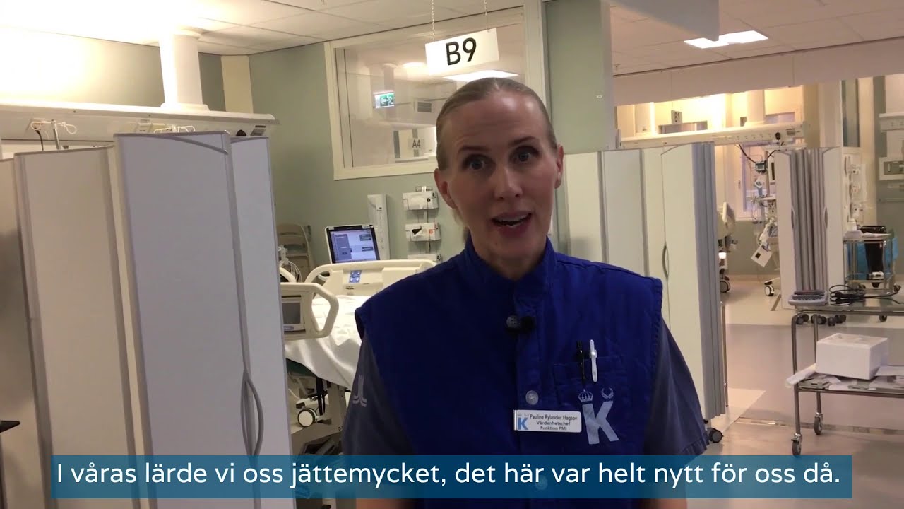 Covid-IVA öppnar på Karolinska i Huddinge