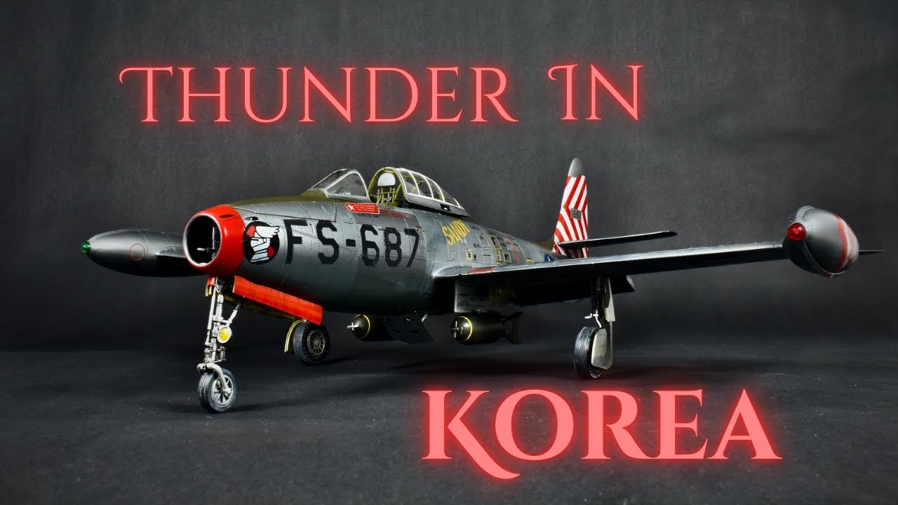 Hobby Boss I 1/32 Republic F-84E Thunderjet I Full Video Build I