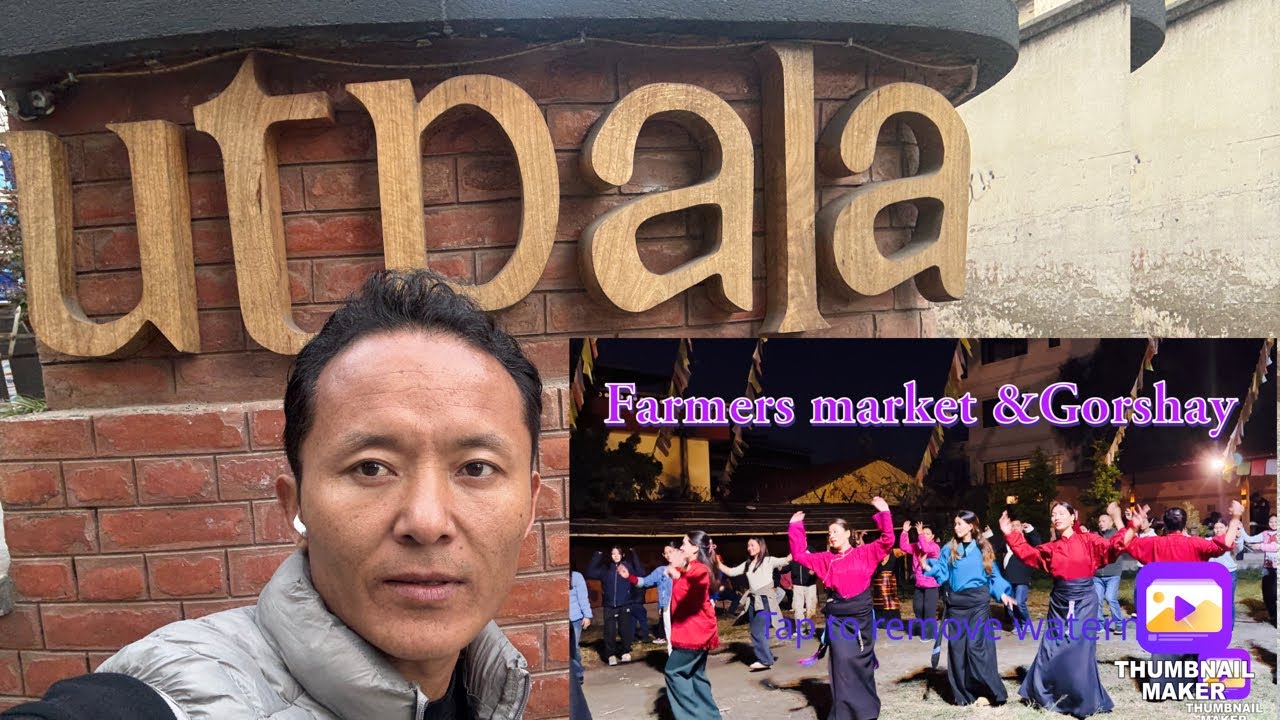 # 50 #Exploring a best veg Utpala cafe in ktm &farmers market /#Gorshay #Tibetan vlog