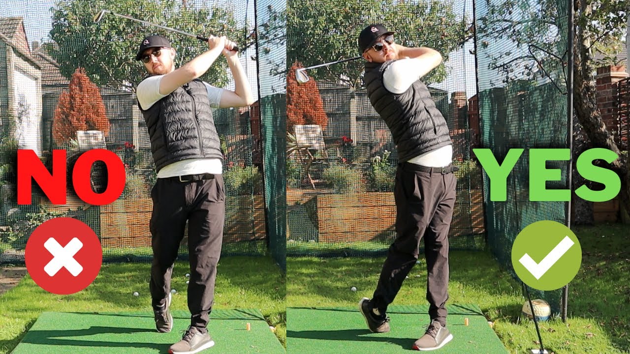 Finish Your Golf Swing Like This For EASY ROTATION - SUPER SIMPLE