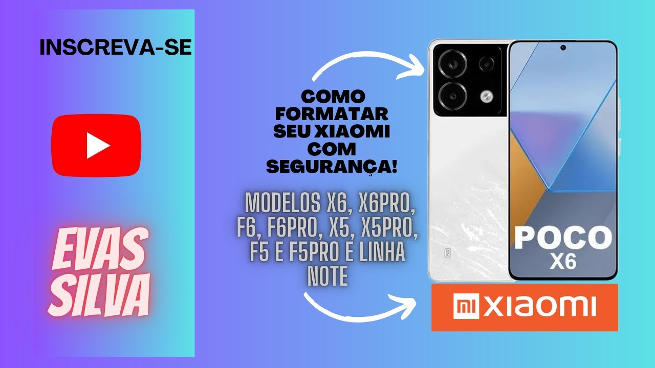 COMO FOMATAR SEU XIAOMI E FAZER HARD RESET LINHA POCO X6, X6 PRO, F6 E F6 PRO E EXPANSÃO DE MEMÓRIA