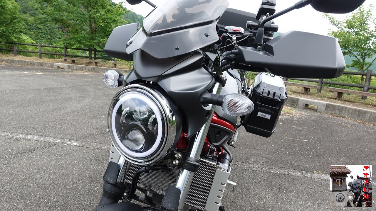 【2020@SV650】怪しい中華製 LED プロジェクター ヘッドライト