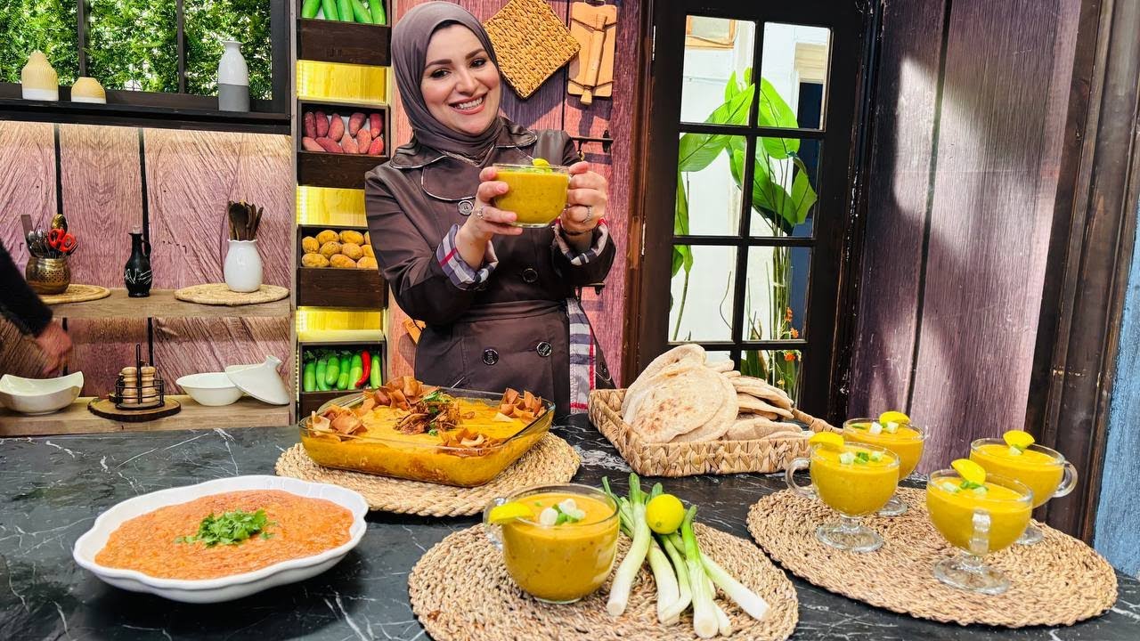 طريقة عمل العدس الأباظي - شوربة العدس - عدس بالصلصة | سنة أولى طبخ مع الشيف آلاء الجبالي