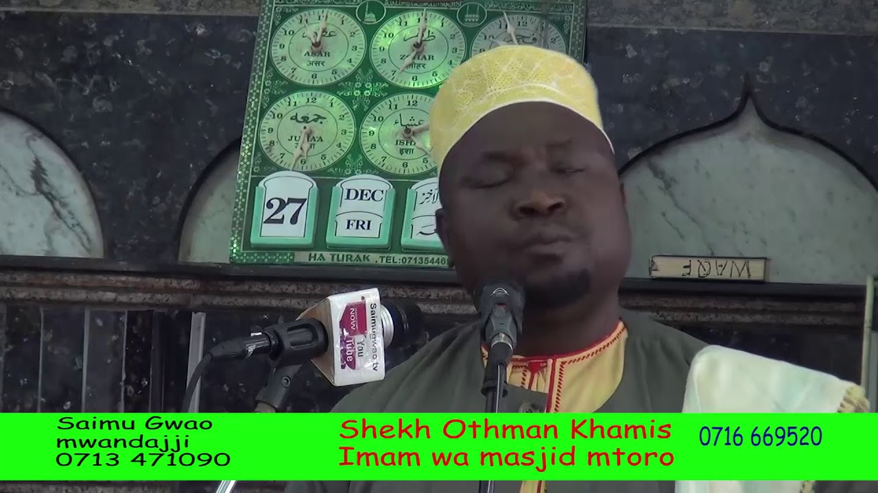 ZIJUE AIBU  TANO AKIWA NAZO MUME ..MKE ANA HAKI YA KUDAI TALAKA . OTHMAN KHAMIS  dec 29
