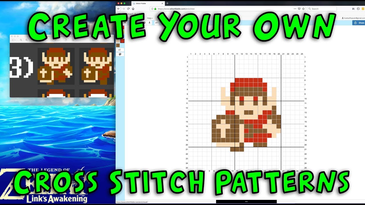 How To: Create Your Own Cross Stitch Pattern