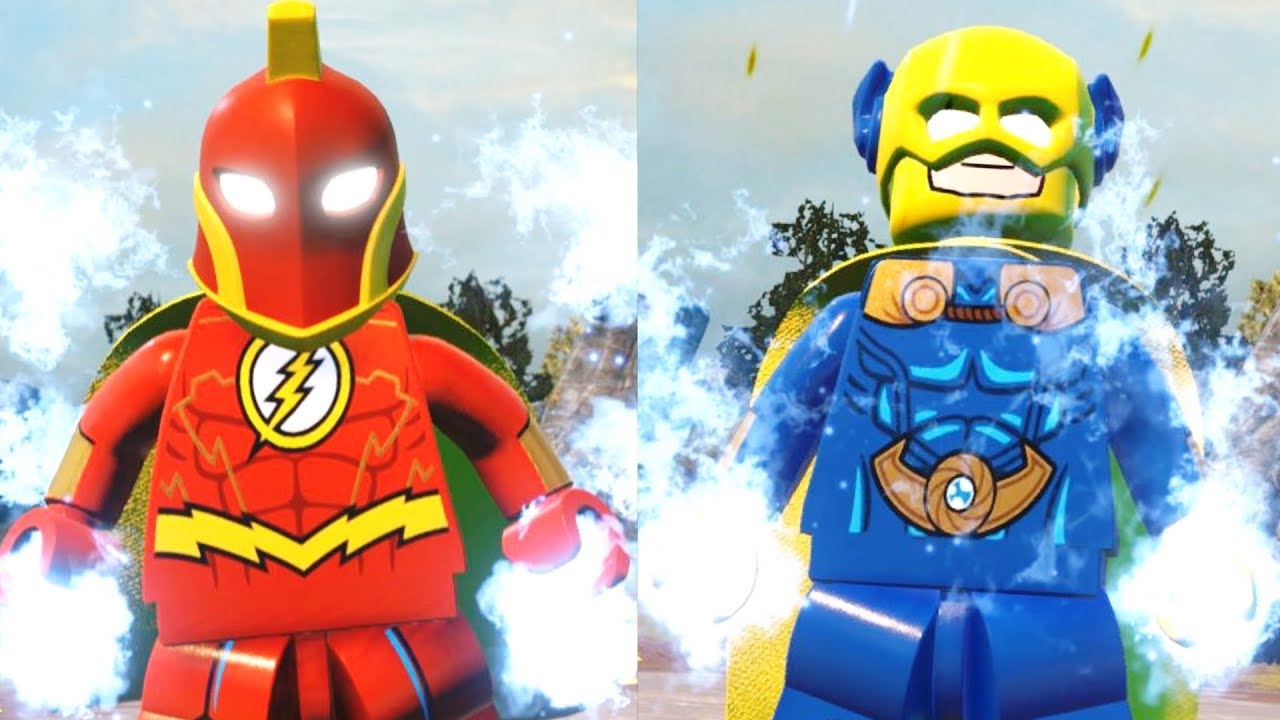 LEGO DC Super Villains - FLASH and DOCTOR FATE Fusion (Custom Speedster)