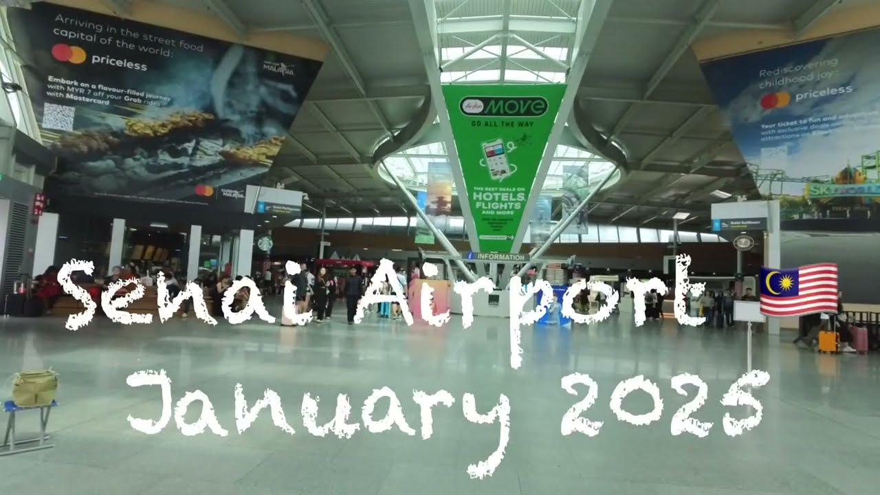 Senai Airport, Johor, Malaysia Walk Through 🇲🇾 
