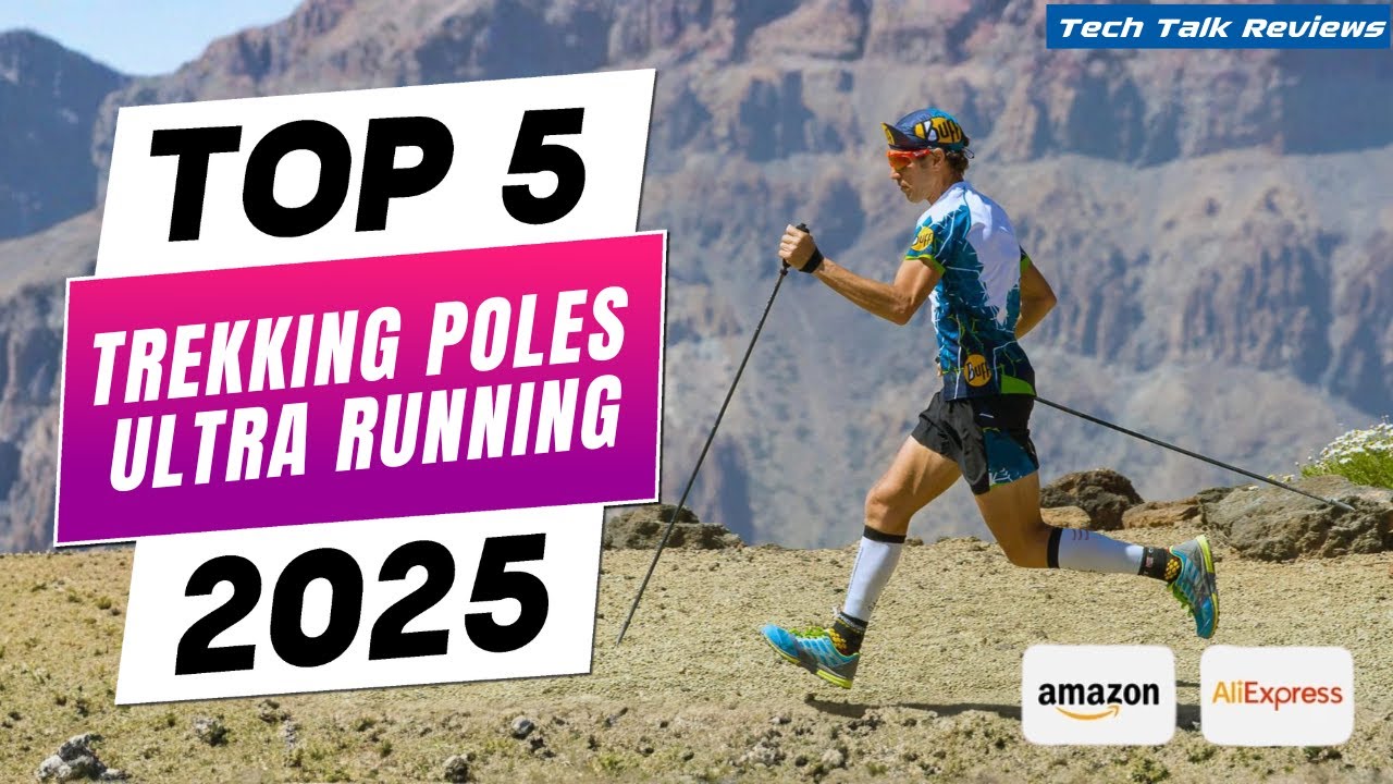 Пять лучших треккинговых палок для ультрабега 2025 года 🏔️ | Легкие и готовые к гонкам!