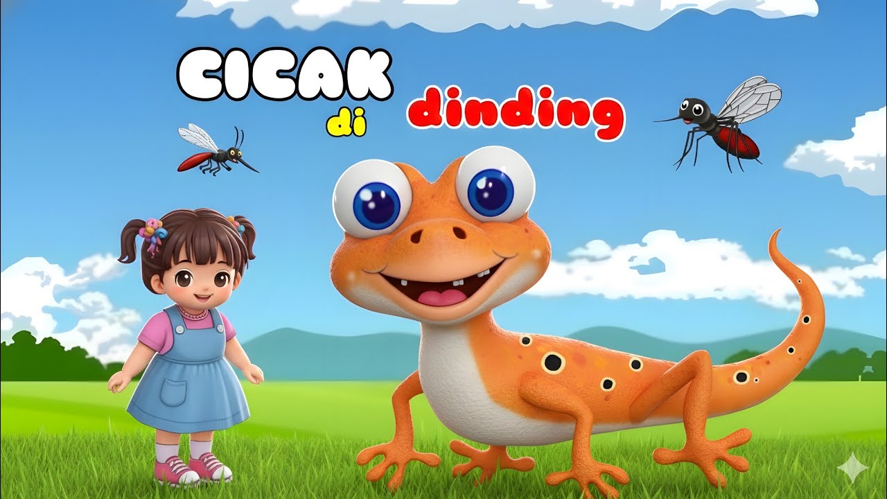 Cicak Cicak Di Dinding - Lagu Anak Anak - Lagu Anak Anak Indonesia ‎