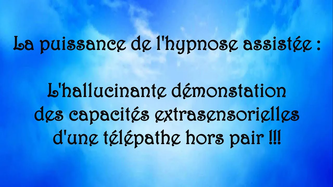 439 - La puissance de l'#hypnose assistée : l'hallucinante démonstration de Aude !