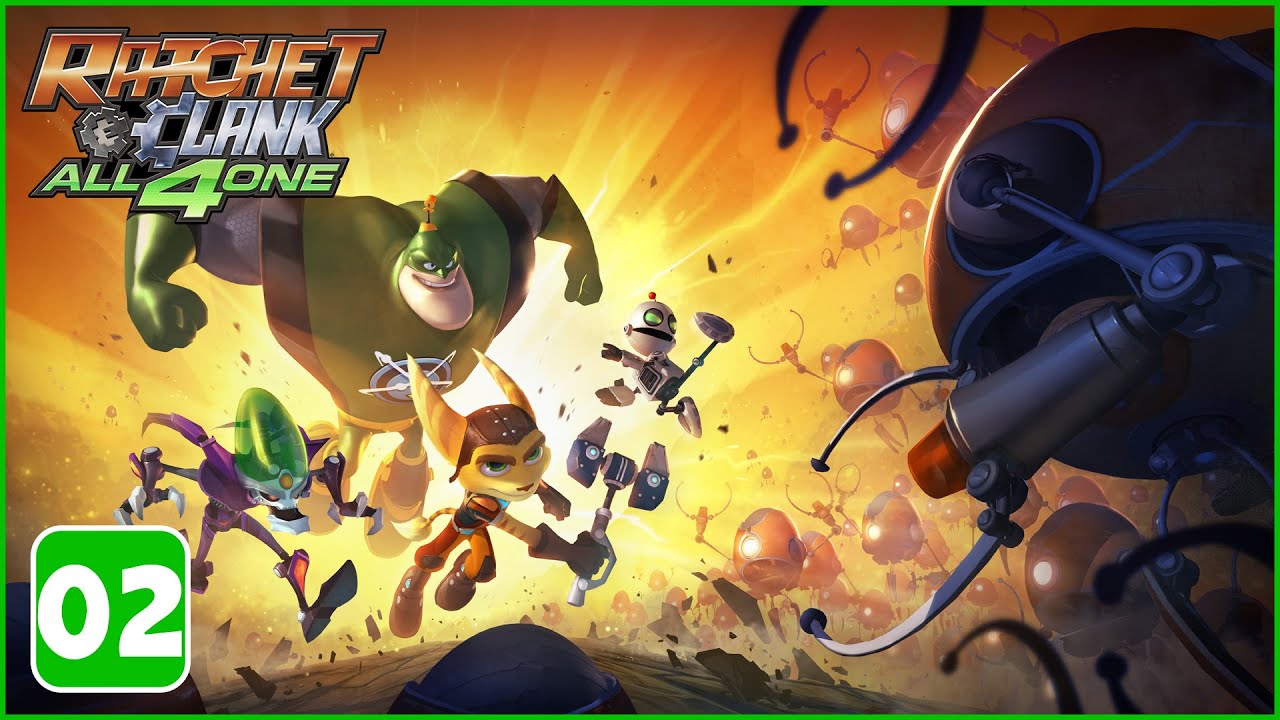 Let's Play FR - Ratchet et Clank All 4 One - Épisode 02 - ON S'ÉCHAPPE DE PRISON !