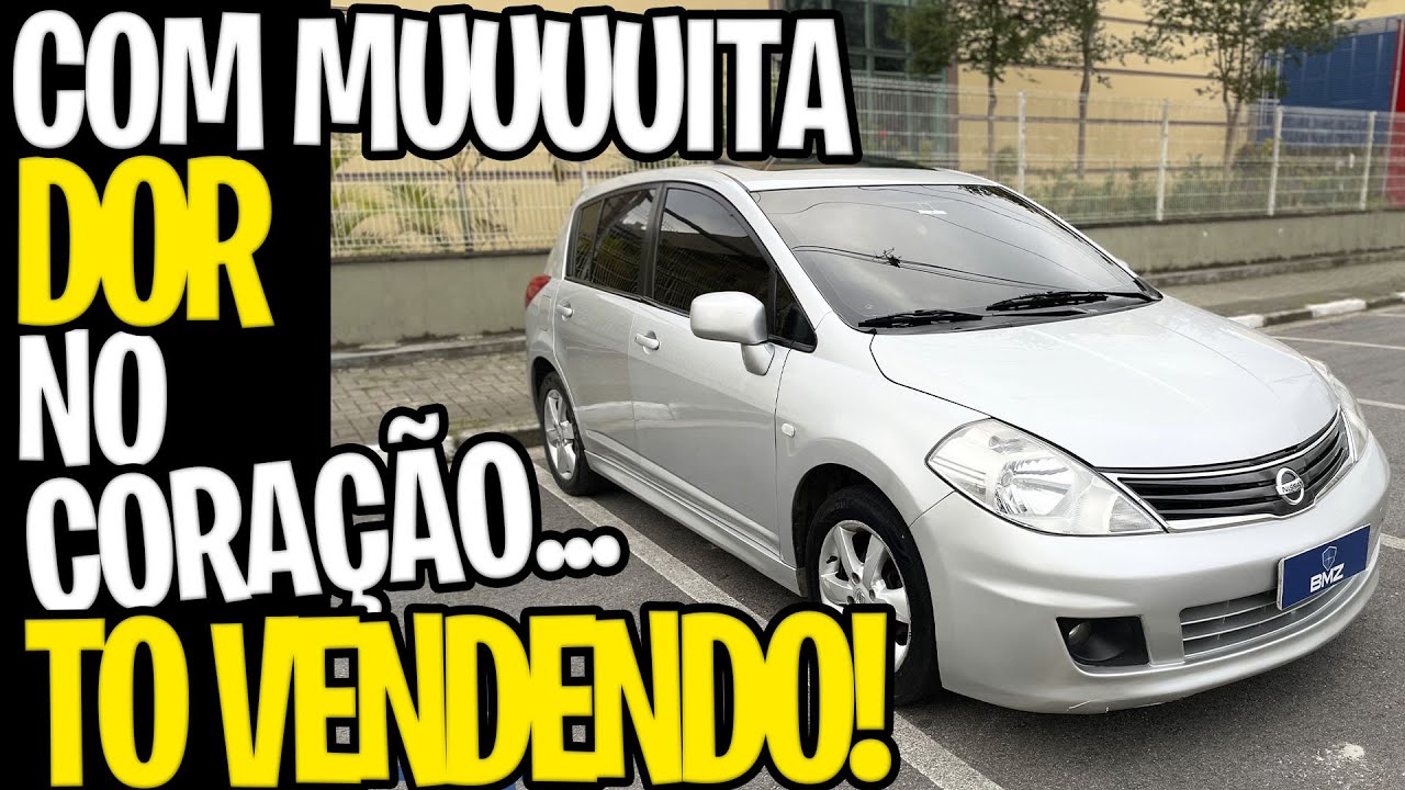 Nissan Tiida 1.8 SL 2012 Manual - Um dos MELHORES CARROS que já tive! Mas vou vender!