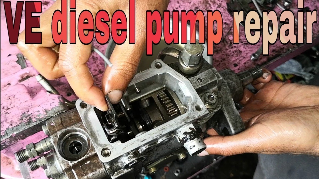 How to Toyota 3L diesel pump repair : Toyota 3L pump full work
