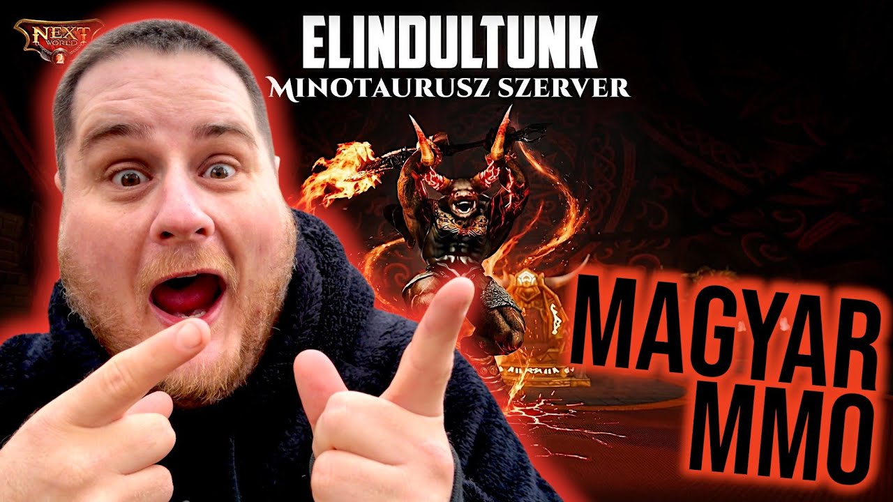 MAGYAR FEJLESZTÉSŰ MMO!!! | NextWorld 2 MINOTAURUSZ