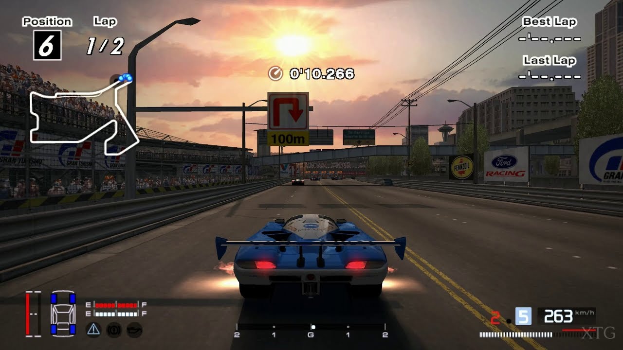 [#1374] Gran Turismo 4 - Toyota MINOLTA 88C-V Race Car '89 Hybrid PS2 Gameplay HD