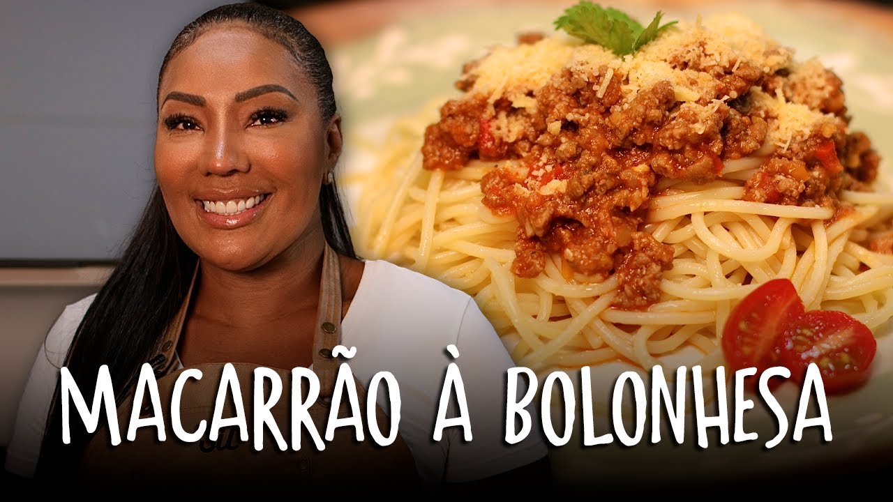 MACARRÃO À BOLONHESA | Silvana Oliveira