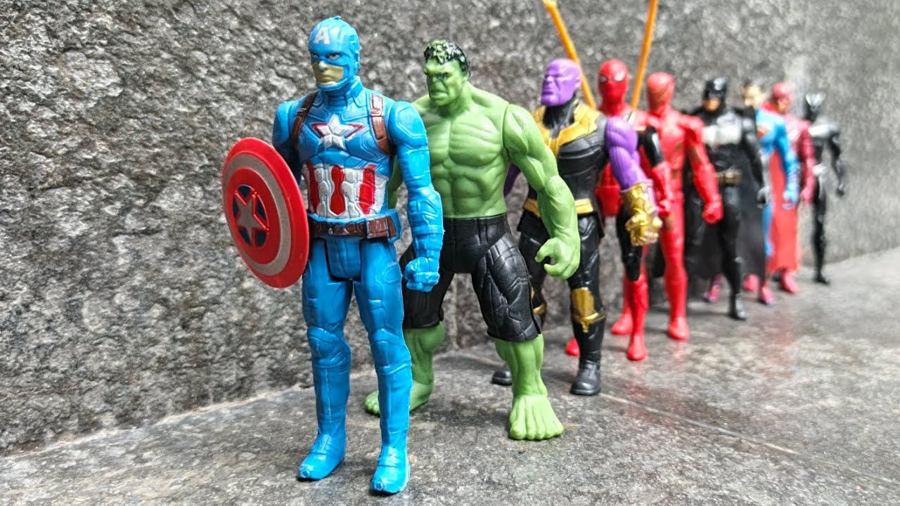MARVEL SPIDER-MAN, HULK, CAPTAIN AMERICA, IRONMAN, THANOS, BATMAN DLL