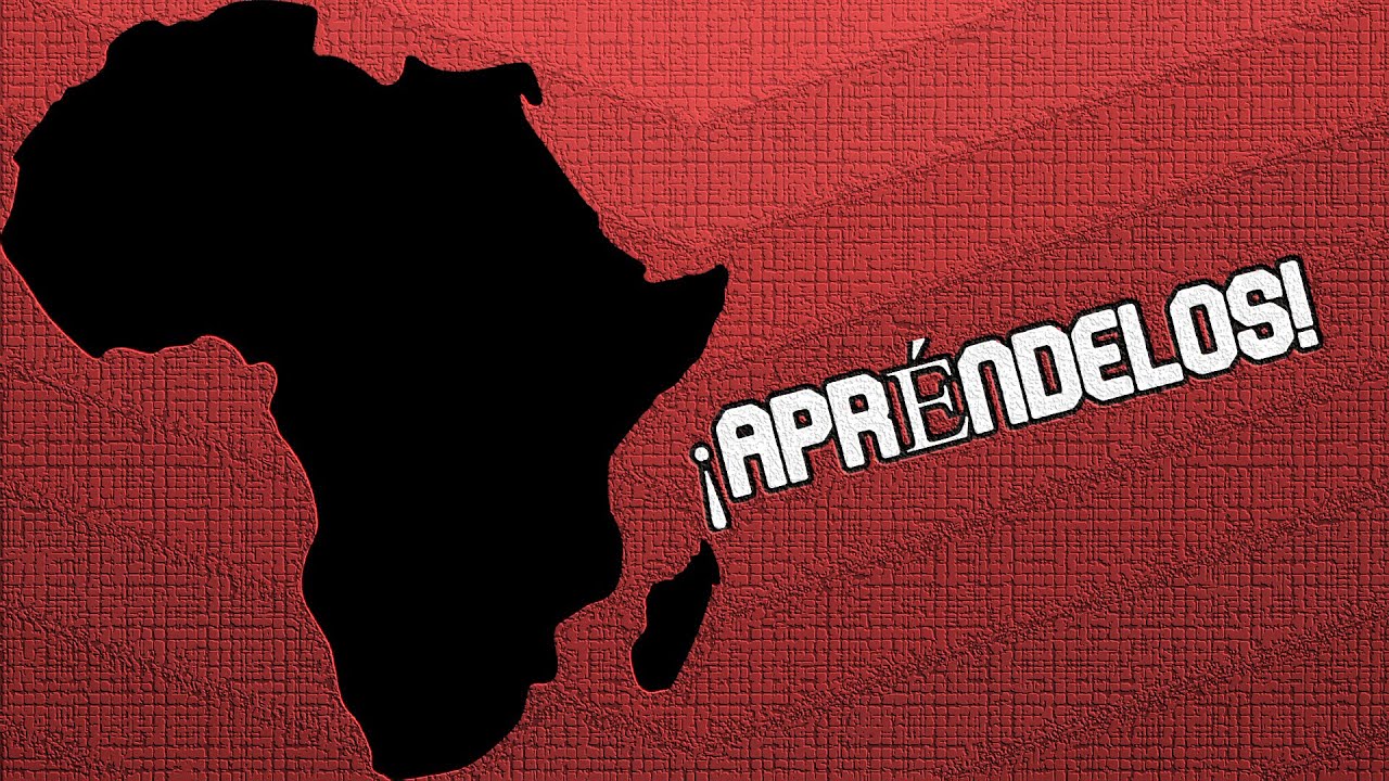 TODOS!! Los 54 Países de ÁFRICA 🌍Capitales, banderas, idiomas y monedas ✈