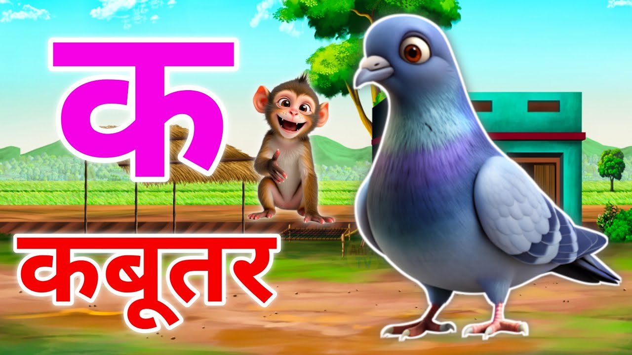 अ से अनार, आ से आम, हिंदी वर्णमाला, क से कबूतर,a se anar, aa se aam, | Hindi Varnamala