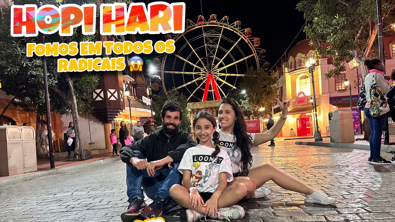 Mostramos os MELHORES brinquedos do HOPI HARI | Férias de Julho 2024