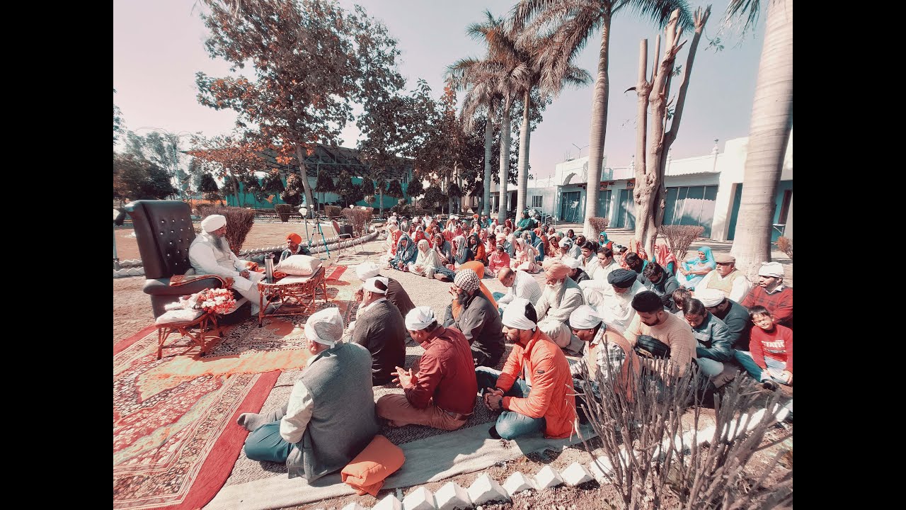 Arey Mann Rang Ja Satgur Preet (Radha Swami Satsang Shri Dhianpur sahib Ji) 13-02-2022