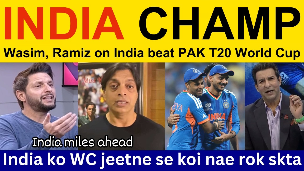 Pak Media Crying on India win T20 World Cup 2026 vs PAK | Ramiz Speaks, shoaib akhtar on IND vs PAK