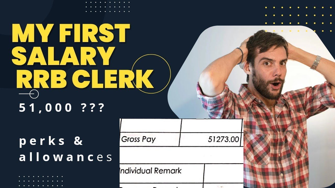 My first Salary RRB CLERK 51K ......#ibps #salary #ibpspo #ibpsckerk #sbipo #sbi #bankexam