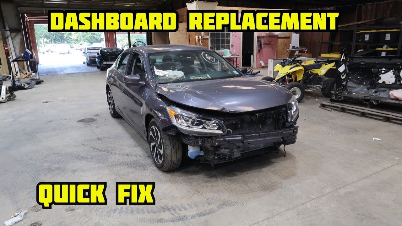 Rebuilding A Wrecked 2016 Honda Accord